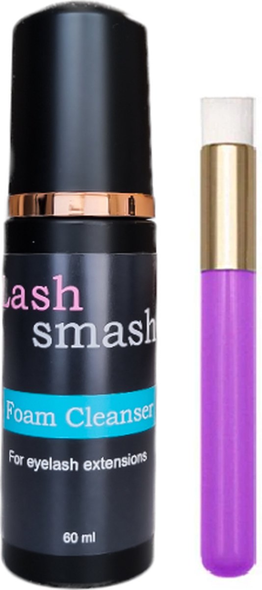 Lash Foam cleanser 60ml, geen parabenen, mild, luxe verpakking