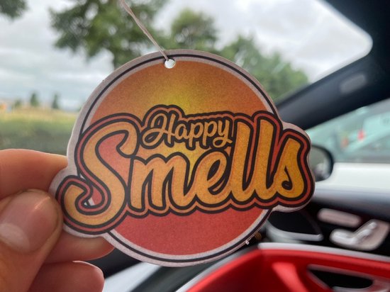 Foto: Akyol 10x autogeurtje luchtverfrisser auto accessoires vanille autogeur auto geurverfrisser autoparfum verfrisser auto luchtje geurverfrisser happy smells