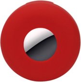 Cicon Étui pour Collier de Chien et Collier de Chat - Siliconen - Facile à Attacher - Design Stark - Rouge
