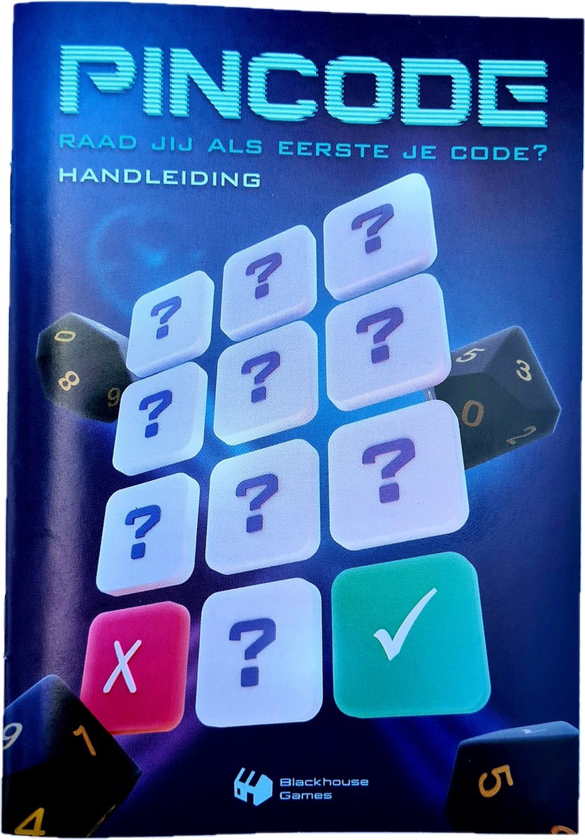 Pincode - Dobbelspel - 1, 2, 3 of 4 personen - Moderne mastermind variant - Breinbreker - Gezelschapsspel — cadeau in Partyspellen - foto 5
