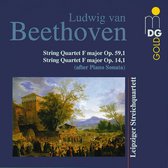 Leipziger Streichquartett - Streichquartette Op.14 & 59,1 (CD)