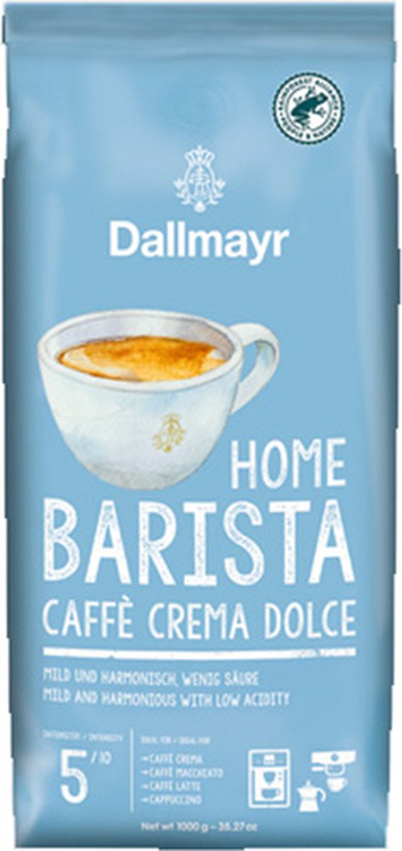 Goedkoopste Dallmayr Home Barista Caffè Crema Dolce - koffiebonen - 1 kilo