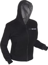 Verwarmde Hoodie - Vrouwen | Verwarmd Vest | Dual Heating | Zwart | Incl. twee powerbanks  | L