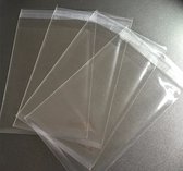 Cellofaan zakjes  14x20 cm  met plakstrip  "MULTIPLAZA"  25 stuks - verpakkingsmateriaal - kado - hersluitbaar - verkoopverpakking - ordenen - hobby - voedsel - transparant