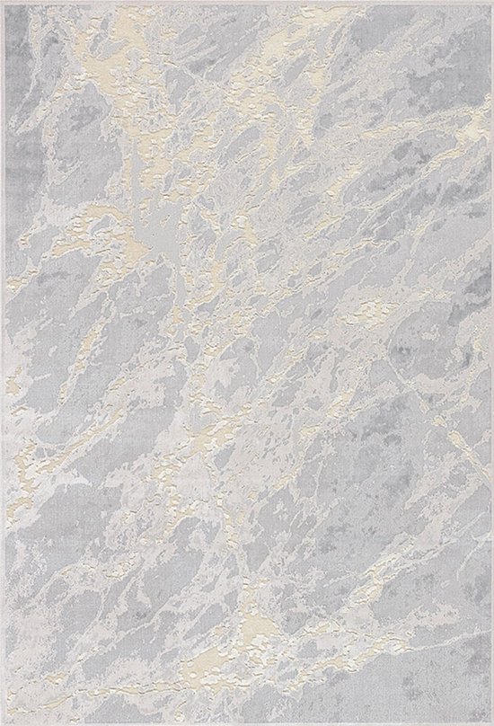 Vloerkleed Acsento Faro 884 Silver - maat 160 x 230 cm