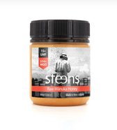 Steens Premium Manuka honing monofloraal,+570 MGO,340gr,+15 UMF,100% puur,rauw,bio OP OP