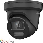 Hikvision DS-2CD2387G2-LU caméra tourelle fixe ColorVu noir 2,8 mm 8 mp