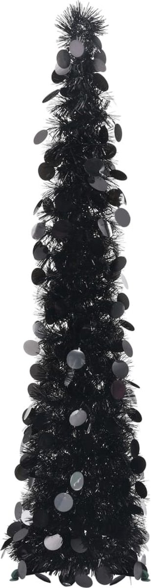 VidaLife Kunstkerstboom pop-up 120 cm PET zwart