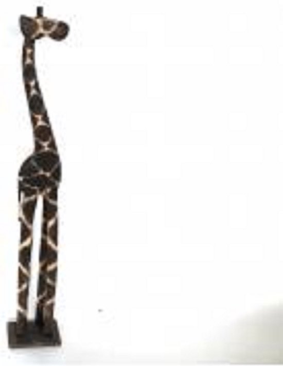 Beeld - giraffe H150  - decoratief - handgemaakt
