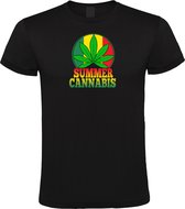 Klere-Zooi - Summer Cannabis - Heren T-Shirt - XXL