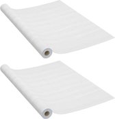 vidaXL - Deurfolies - zelfklevend - 2 - st - 210x90 - cm - PVC - withoutkleurig