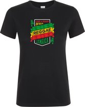 Klere-Zooi - Reggae - Love & Peace - Dames T-Shirt - XL