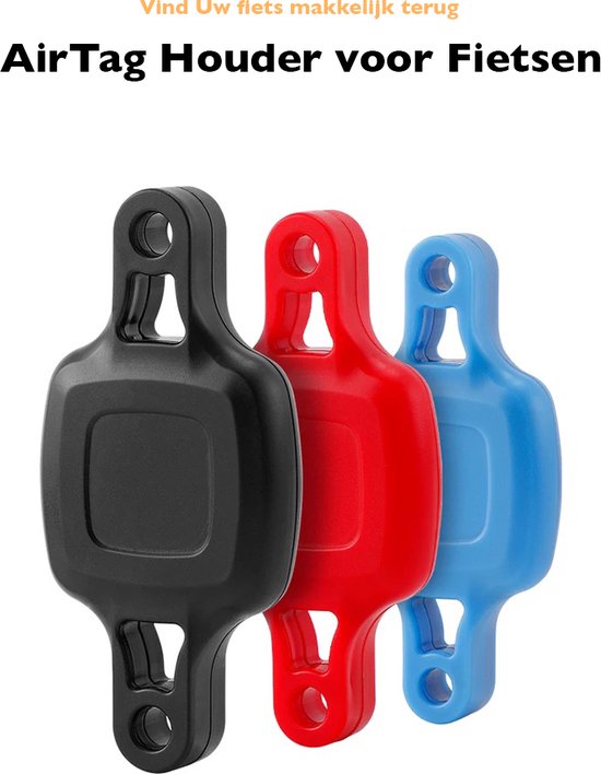 Premium AirTag Houder voor Fiets Zwart Fiets Tracker GPS Tracker