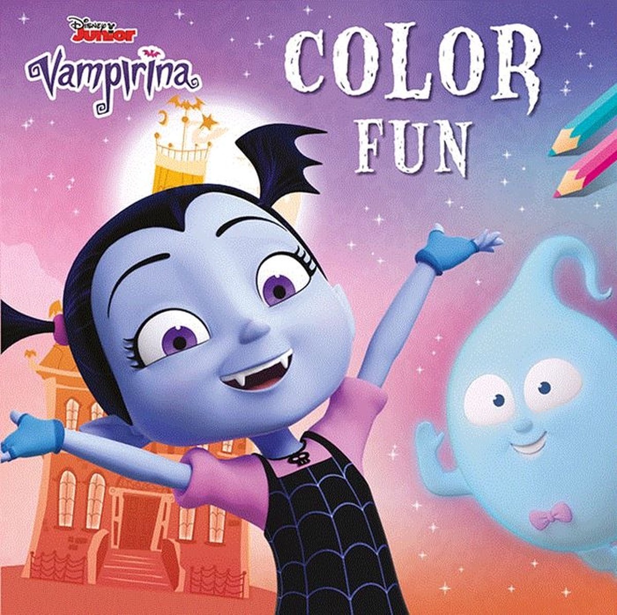 Disney Kleurboek Vampirina Color Fun 22 Cm