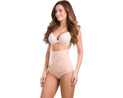Kpress 24cm S-M zwart – Buikband voor na buikcorrectie en abdominale liposuctie