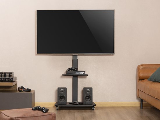 TV standaard verrijdbaar - draaibaar - 32 inch tot 65 inch - VDD Gaming