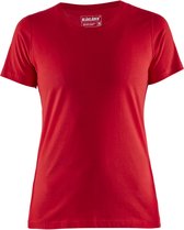 Blaklader Dames T-shirt 3334-1042 - Rood - XL
