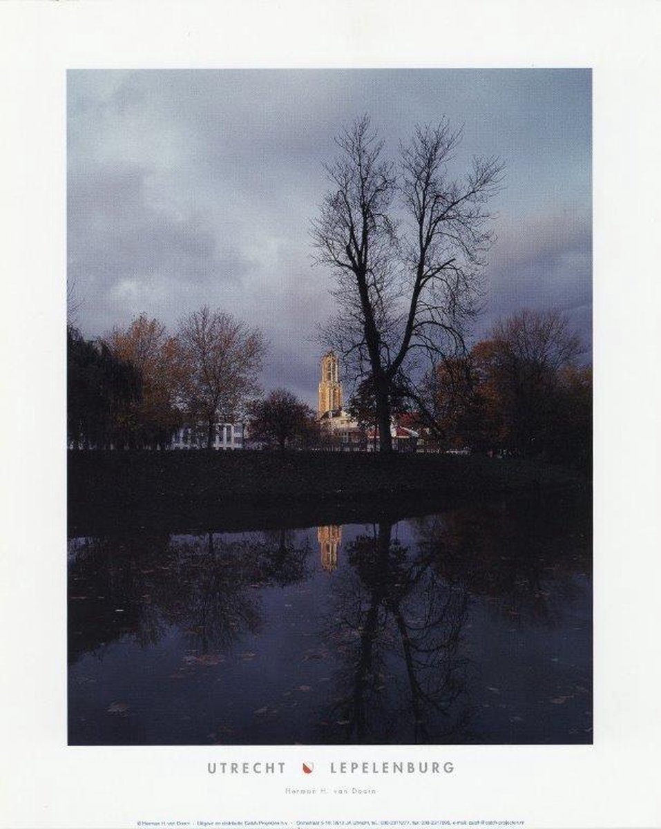 Catch Projecten Lepelenburg - Herman van Doorn - Utrechtse Poster - 35 x 50 cm Multicolor