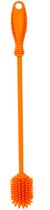 Quaks - Flessenborstel - Oranje - Flexibel - BPA Vrij - Lang (31 cm) - Flessenborstel Baby - Flessenreiniger