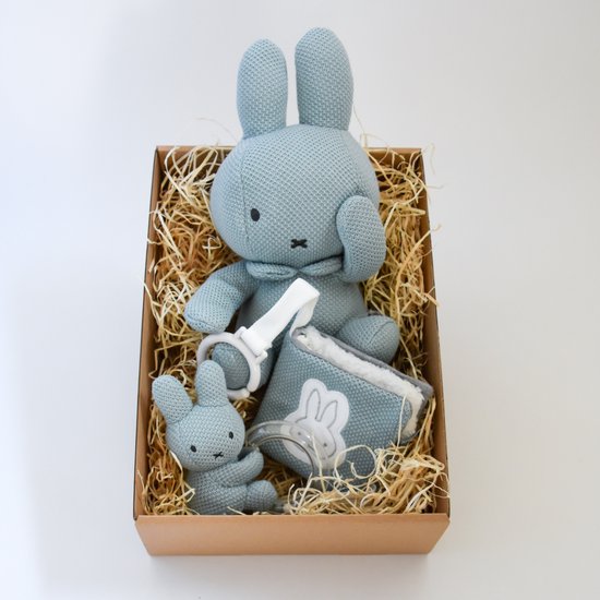 Baby's 1e Nijntjesbox mint/groen - Kraamcadeau - Geboortegeschenk - Kraampakket - Geboortebox