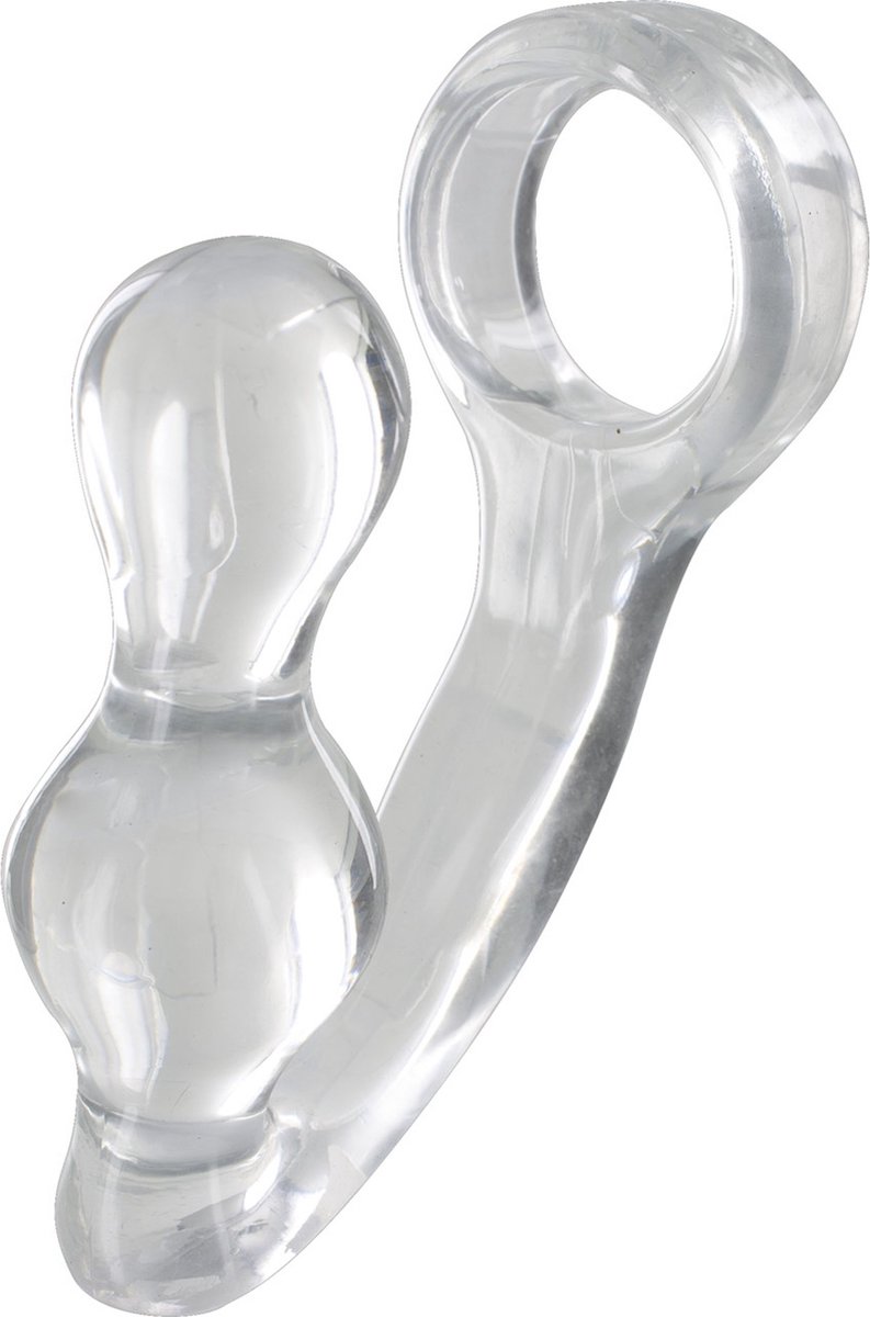 Goedkoopste ToyJoy Manpower Penisring MANPOWERbuttplug& PENISRING CLEAR