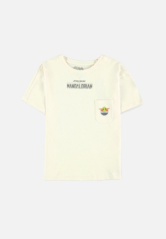 Star Wars - The Mandalorian - The Child Kinder T-shirt - Kids 134/140 - Creme