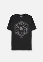 Dungeons & Dragons - Dice Heren T-shirt - S - Zwart
