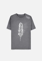 Tshirt Femme Horizon Forbidden West -L- Grijs Feather