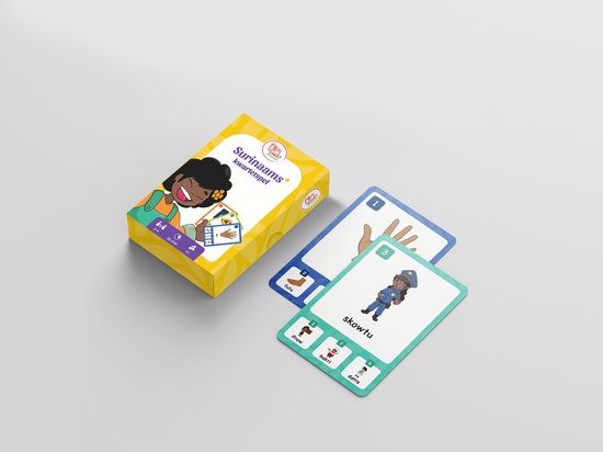 Afbeelding van het spel Surinaams kwartetspel | Surinaams oefenen en leren - Interactief en educatief spel