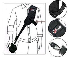 Camera Strap Focus Snelle Camera Schouderriem Rapid Carry Speed Sling Enkele – Schouderriem – Schouderband - Nek Strap – Camera riem Camera Strap Focus Snelle Camera Schouderriem Rapid Carry Speed Sling Enkele – Schouderriem – Schouderband - Nek Strap – Camera riem