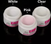 Poudres acryliques Royala rose blanc clair - kit de démarrage acrylique - Poudre Acryl transparente - Poudre Acryl blanche - Poudre Acryl rose - nail art - set acrylique
