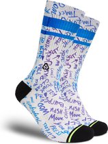 FLINCK Sportsokken - AMRAP Aqua - Maat 39-41 - Unisex - Heren Sokken - Dames Sokken - Naadloze sokken - Crossfit Sokken - Hardloop Sokken - Fitness Sokken - Fietssokken