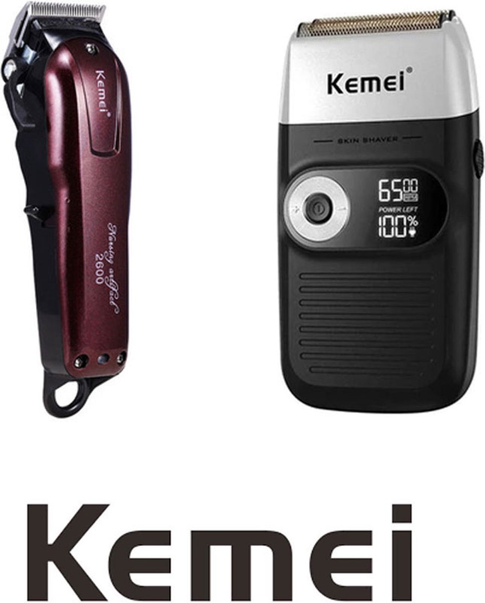 Kemei 2600 2026 - Pro Liner - Tondeuse Shaver - Voor Overloop - Kapper Tondeuse