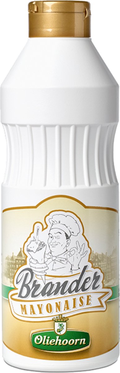 Oliehoorn Brander mayonaise - Fles 900 ml | bol.com