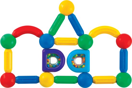 Stick-O Creator Set - magnetisch speelgoed - 60 stuks - magneten speelgoed - baby blokken