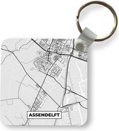 Porte-clés - Cadeaux à distribuer - Carte - Assendelft - Plan de la ville - Carte - Plastique