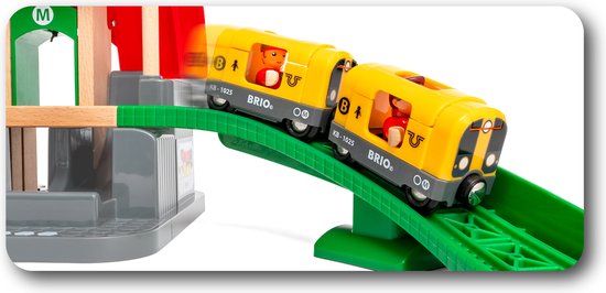 BRIO Centraal Stationset - 33989 - Treinbaan