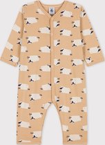 Petit Bateau Pyjama met schapen zonder voetjes in katoen voor baby's Unisex Pyjamaset - Maat 68