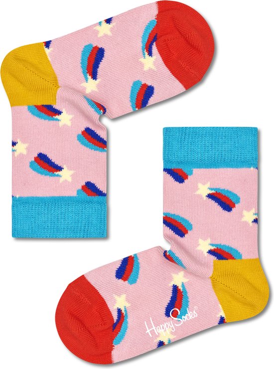 Heless 577 – Collants Et Chaussettes Poupée 'Cœur Confetti' – Beige Et Cœurs Multicolores, Pour Poupées 35-45 Cm