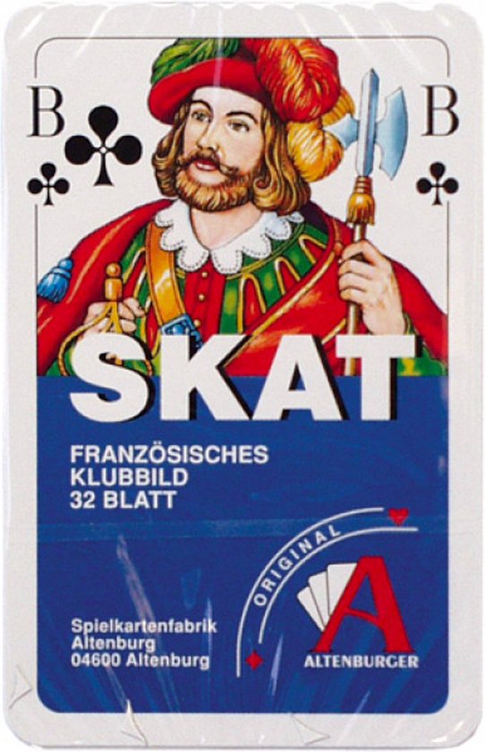 Afbeelding van het spel Speelkaarten Skaat 32 stuks ASS Altenburger