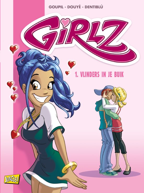 Cover van het boek 'Girlz 001 Vlinders in je buik' van Stefano Bonfanti