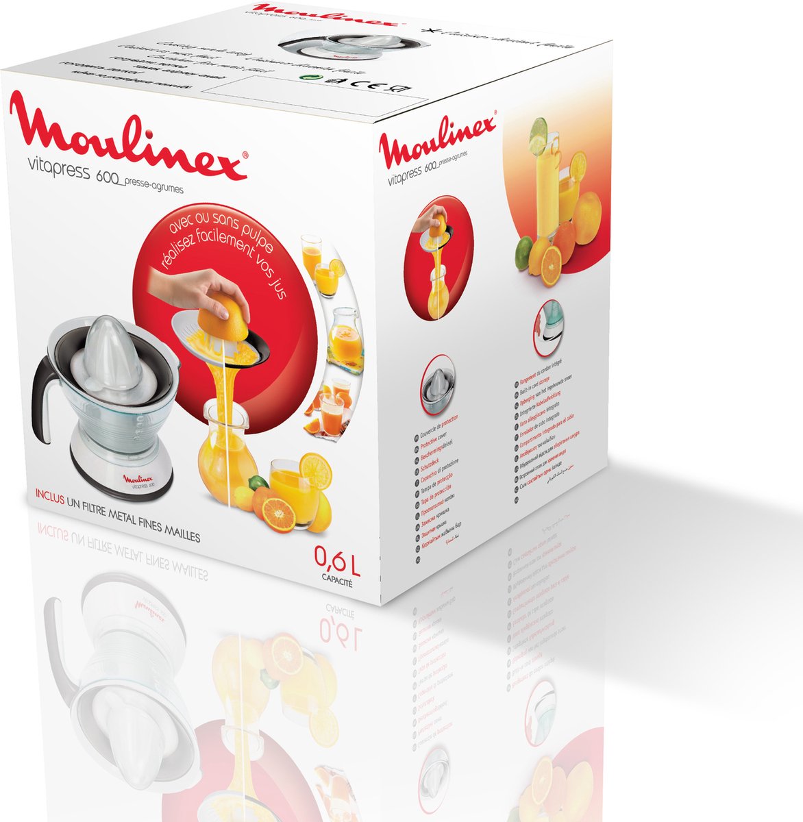 Moulinex Vitapress - Compact Citruspers thumbnail 2