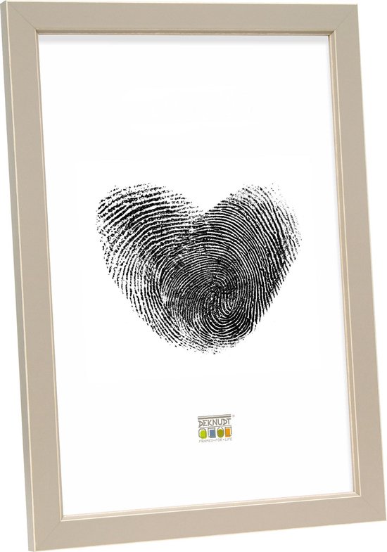 Deknudt Frames Cadre photo avec passepoil, taille photo beige 20x28 cm