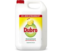 Dubro Afwasmiddel Extra Citroen 5 liter