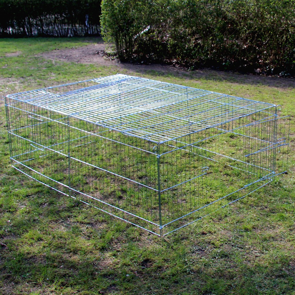 Kippenren - Konijnenren voor Buiten - Dierenverblijf -177x116x59 thumbnail 3