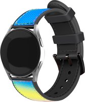 Nylon bandje hybrid nylon geschikt voor Huawei Watch GT 3 42mm / Huawei Watch GT 3 Pro 43mm / Huawei Watch GT 2 42mm / Huawei Watch GT - 42mm - Kleurrijk