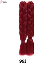 Tressage Cheveux Synthétique 58cm (99J) | Cheveux Braiding Extensions pour Crochet Twist Tressage Cheveux, Braid Pre Etendu Tressage Cheveux | tresse cheveux blond - Cheveux synthétiques | Cheveux décolorants 2 paquets x 58 cm par pièce