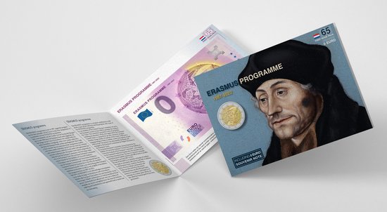 Afbeelding van het spel 0 Euro biljet Nederland 2022 - Erasmus Programma LIMITED EDITION