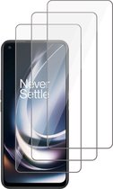 Screenprotector geschikt voor OnePlus Nord CE 2 Lite - Gehard Glas Beschermglas Tempered Glass Screen Protector - 3 Stuks