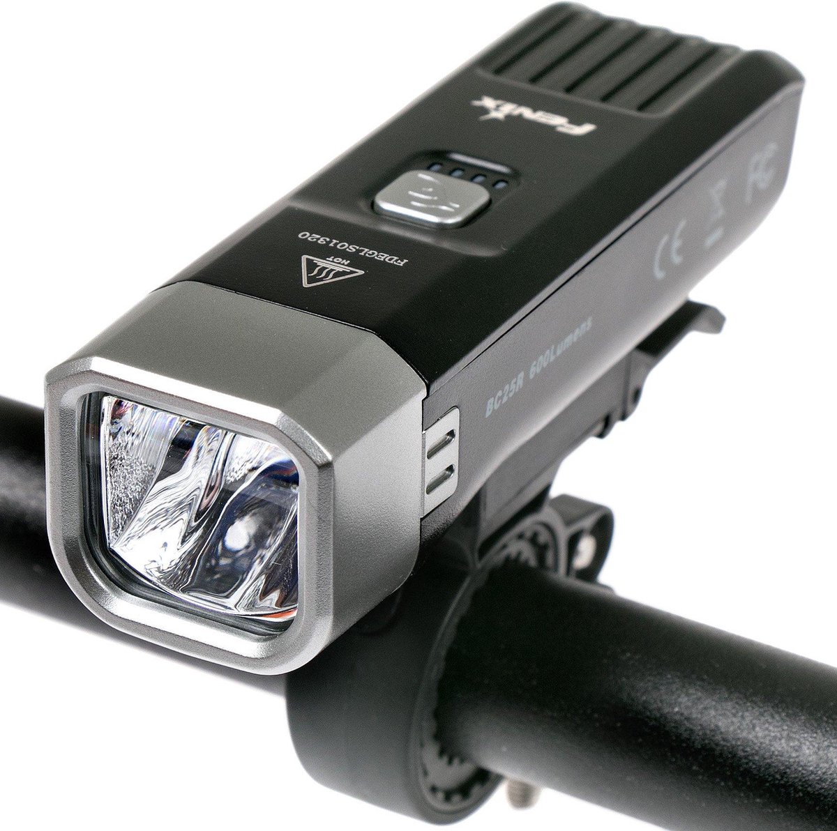 Fenix BC25R Fietslamp FEBC25R Oplaadbare Fietslamp voor Dagelijks Gebruik, 600 Lumen, Aluminium